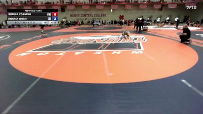 117 A Champ. Round 1 - Shania Wear, Chadron State vs Sophia Cornish, Colorado Mesa University