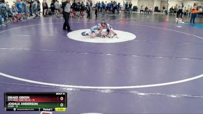 70 lbs Semis & 1st Wrestleback (8 Team) - Drake Green, NYM (New York Mills) vs Joshua Anderson, LCWM