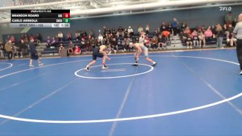 125 lbs Champ. Round 1 - Brandon Board, Augustana (SD) vs Carlo Arreola, Southwest Minnesota State
