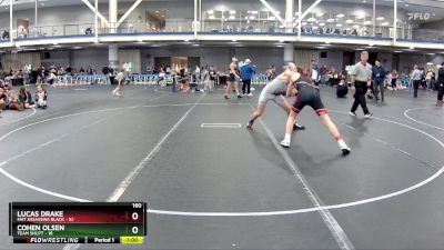 160 lbs Finals (2 Team) - Lucas Drake, Mat Assassins Black vs Cohen Olsen, Team Shutt