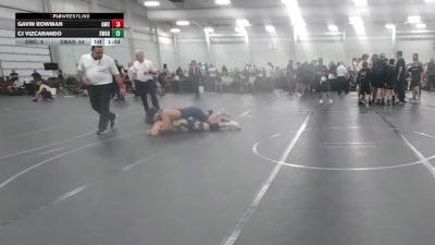175 lbs Round 1 (10 Team) - Gavin Bowman, Grindstone WC vs CJ Vizcarando, Savage WA Black