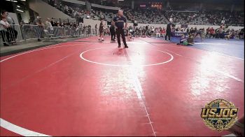 67 lbs Semifinal - Solomon White II, Spartan Mat Club vs Brock Villines, Weatherford Youth Wrestling
