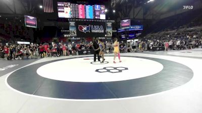 110 lbs Cons. Rd Of 64 - Madison Birth, MD vs Dalila Amar, FL