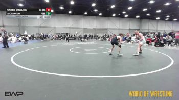 105 lbs 5th Place - Caden Bowling, OK Elite 14U Orange vs Jace Haun, POWA 14U