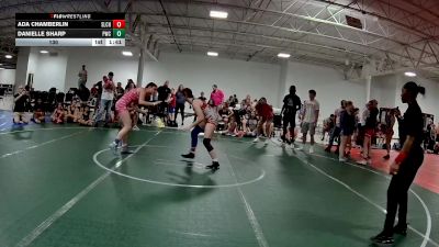 130 lbs Round 3 (4 Team) - Danielle Sharp, Pride WC vs Ada Chamberlin, Slick Chicks