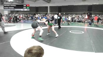 111 lbs Rr Rnd 7 - Michael Bartell, American MMAW - MSC vs Paris Turner, Rabbit Wrestling Club - MSC