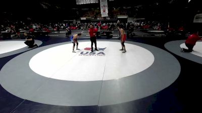 144 lbs Landon Salindong, NAWA - North Area Wrestling Association vs Gabriel Pacheco, SDIKWA - San Diego-Imperial Kids Wrestling Association