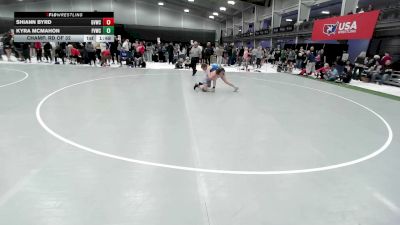 120 lbs Champ. Rd Of 32 - Kyra McMahon, Flathead Valley Wrestling Club vs Shiann Byrd, Grand View Wrestling Club