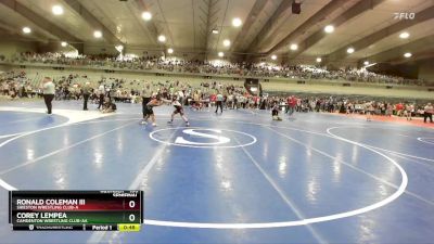 100 lbs Semifinal - Corey Lempea, Camdenton Wrestling Club-AA vs Ronald Coleman Iii, Sikeston Wrestling Club-A 