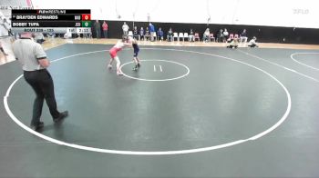 125 lbs Cons. Round 2 - Brayden Edwards, Wabash vs Bobby Tupa, John Carroll