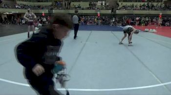 95 lbs Quarterfinal - Braxton Winkey, CIWC / Team Intensity vs Hunter Reid, Prairie Du Chien