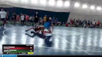 141 lbs Prelim - Kyle Ferrier, Marysville vs Quaid Hinshaw, Owen Valley