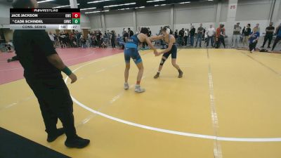 132 lbs Cons. Semis - Cade Schindel, Liberty Warriors Wrestling Club vs Jace Jackson, Grapevine Wrestling Club