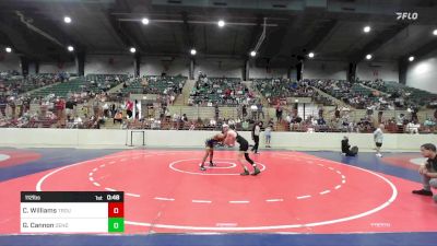112 lbs Consolation - Carmani Williams, Troup Wrestling vs Grayson Cannon, Dendy Trained Wrestling