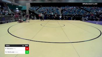 152 lbs Consi Of 16 #2 - Preston Stevens, Mountain Ridge High School vs Mikey McGruder, Poway - B