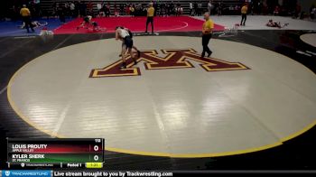 113 lbs Champ. Round 1 - Kyler Sherk, St. Francis vs Louis Prouty, Apple Valley