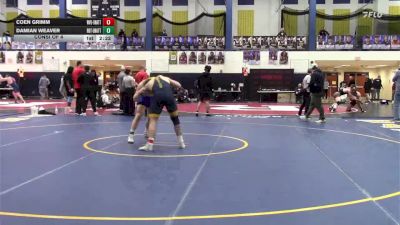197 lbs Consi Of 4 - Coen Grimm, WVU Unattached vs Damian Weaver, Rutgers-Unattached