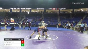 152 lbs Consolation - Adam Marquis, Timberlane vs Stephen Brillon, Mount Anthony