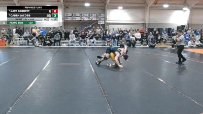 165 lbs Cons. Semi - Nate Barrett, Ashland vs Caden Jacobs, Grand Valley State