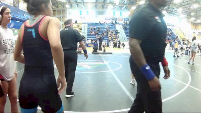 100 lbs Quarterfinal - Kimberly Picado, Gladiator WC vs Katherine Brooks, Unaffiliated