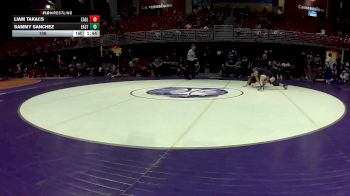 126 lbs Round 1 (16 Team) - Liam Takacs, Eaglecrest vs Sammy Sanchez, Cheyenne East
