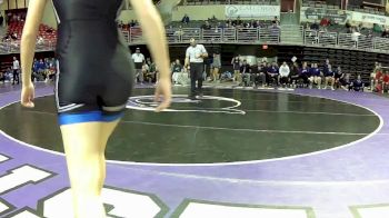 125 lbs Round 3 (6 Team) - Addison Lafler, Papillion-La Vista South vs Makayla Krolikowski, Wood River