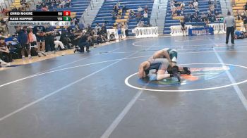144 lbs Quarterfinals (8 Team) - CHRIS MOORE, Palm Harbor University vs Kase Hopper, Venice
