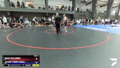 215 lbs Champ. Round 2 - Isaac Scalabrin, FL vs Jayden Tadeo-Gosal, CA