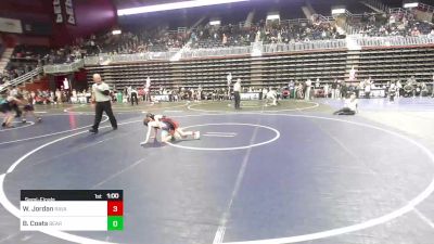 70 lbs Semifinal - Wyatt Jordan, Ravage WC vs Brody Coats, Bear Cave