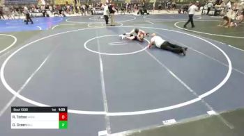 86 lbs Final - Ryan Totten, Michigan Revolution vs Daniel (GG) Green, Billings WC
