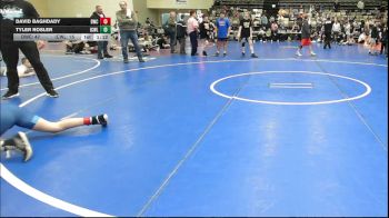 121 lbs Rr Rnd 7 - David Baghdady, DoughBoy WC - MSE vs Tyler Rosler, ICWL Bruisers Club - MSE