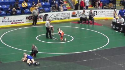 110 lbs Consi Of 32 #2 - Jake Schiavone, Abington Heights vs Maison Robinson, Chartiers Houston