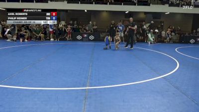 49 lbs Champ. Rd Of 16 - Axel Roberts, Bobcat Wrestling Club vs Philip Reimer, Team Nazar