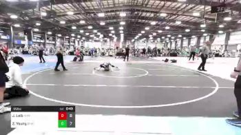 65 lbs Rr Rnd 1 - Jonah Leib, Buffalo Valley Elem vs Zayne Young, Bitetto Trained Wrestling