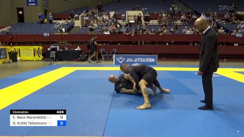 Eric Rene Marentette vs Dave Kuhio Tabancura 2024 Pan IBJJF Jiu-Jitsu No-Gi Championship