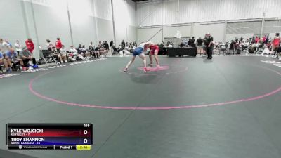 165 lbs Semis & 1st Wrestleback (8 Team) - Kyle Wojcicki, Kentucky vs Troy Shannon, North Carolina