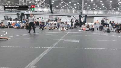 144 lbs Finals (8 Team) - Barrett Kieffer, Steller Trained Cad Bane vs Lincoln Kelley, Team Shutt Mau Mau