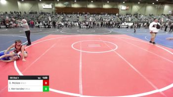 130 lbs Rr Rnd 1 - Donovan Mckee, Gold Rush Wr Ac vs Ivan Hernandez, Orland WC