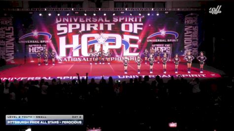 Pittsburgh Pride All Stars - Ferocious [2026 L2 Youth - Small Day 2] 2026 Spirit of Hope Grand Nationals
