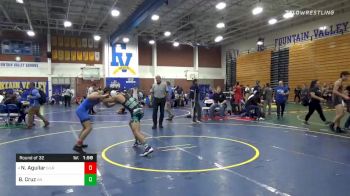 132 lbs Prelims - Nathan Aguilar, Gilroy vs Brandon Cruz, Aliso Niguel