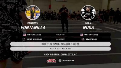 Kenneth Fontanilla vs Mila Noda 2025 ADCC Charlotte Open