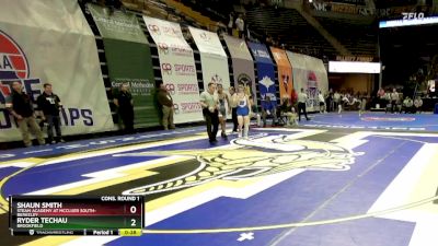 126 Class 1 lbs Cons. Round 1 - Shaun Smith, STEAM Academy At McCluer South-Berkeley vs Ryder Techau, Brookfield