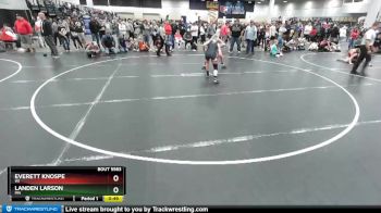 119 lbs Cons. Round 4 - Everett Knospe, WI vs Landen Larson, MN