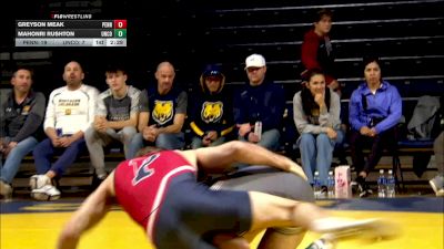 184 lbs Mahonri Rushton, Northern Colorado vs Greyson Meak, Penn