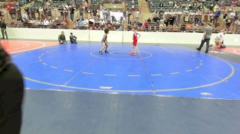 55 lbs Consi Of 4 - Reid Twaddle, Savannah Wrestling Center vs Cj Bridges, Temple WREC