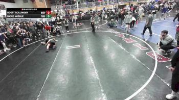 120 lbs Cons. Round 4 - David Wiehle, Tahoma vs Scott Bollinger, West Valley (Spokane)