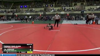 45 lbs Quarterfinal - Theseus Yang-Elson, Summit Wrestling Academy vs Cal Boehlke, No Nonsense Wrestling