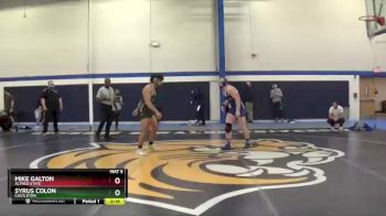 174 lbs Cons. Round 5 - Syrus Colon, Castleton vs Mike Galton, Alfred State