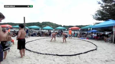 146-156 lbs Round 1 - Blaze Abner, Missouri vs Ethan Wells, Illinois