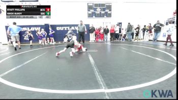 43-46 lbs Rr Rnd 1 - Knox Elroy, Duncan Demon Wrestling vs Ryatt Phillips, Murray County Takedown Club